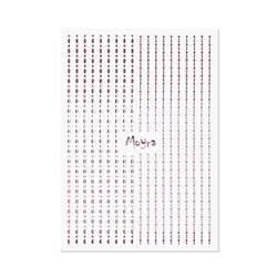 Moyra Nail Art Strips - Dots, Rose Gold No. 03, Moyra